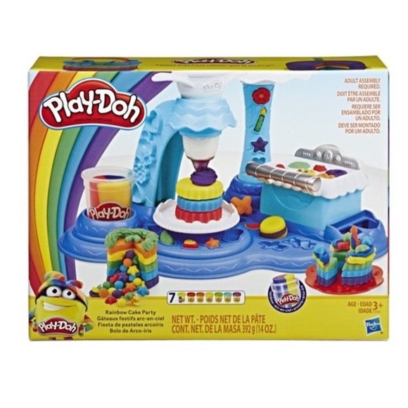 Play-Doh rainbow cake set - Picture 4 of 6